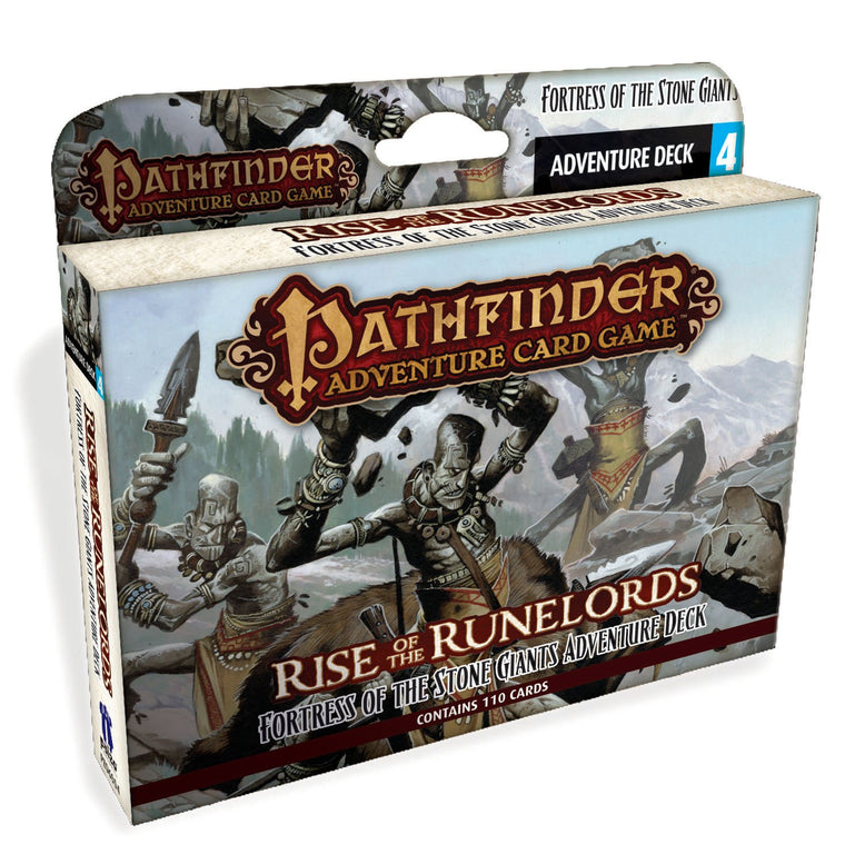 Pathfinder Adventure Card Game: Rise of the Runelords Deck 4 - Fortress of the Stone Giants Adventur (Pathfinder Adventure Deck)