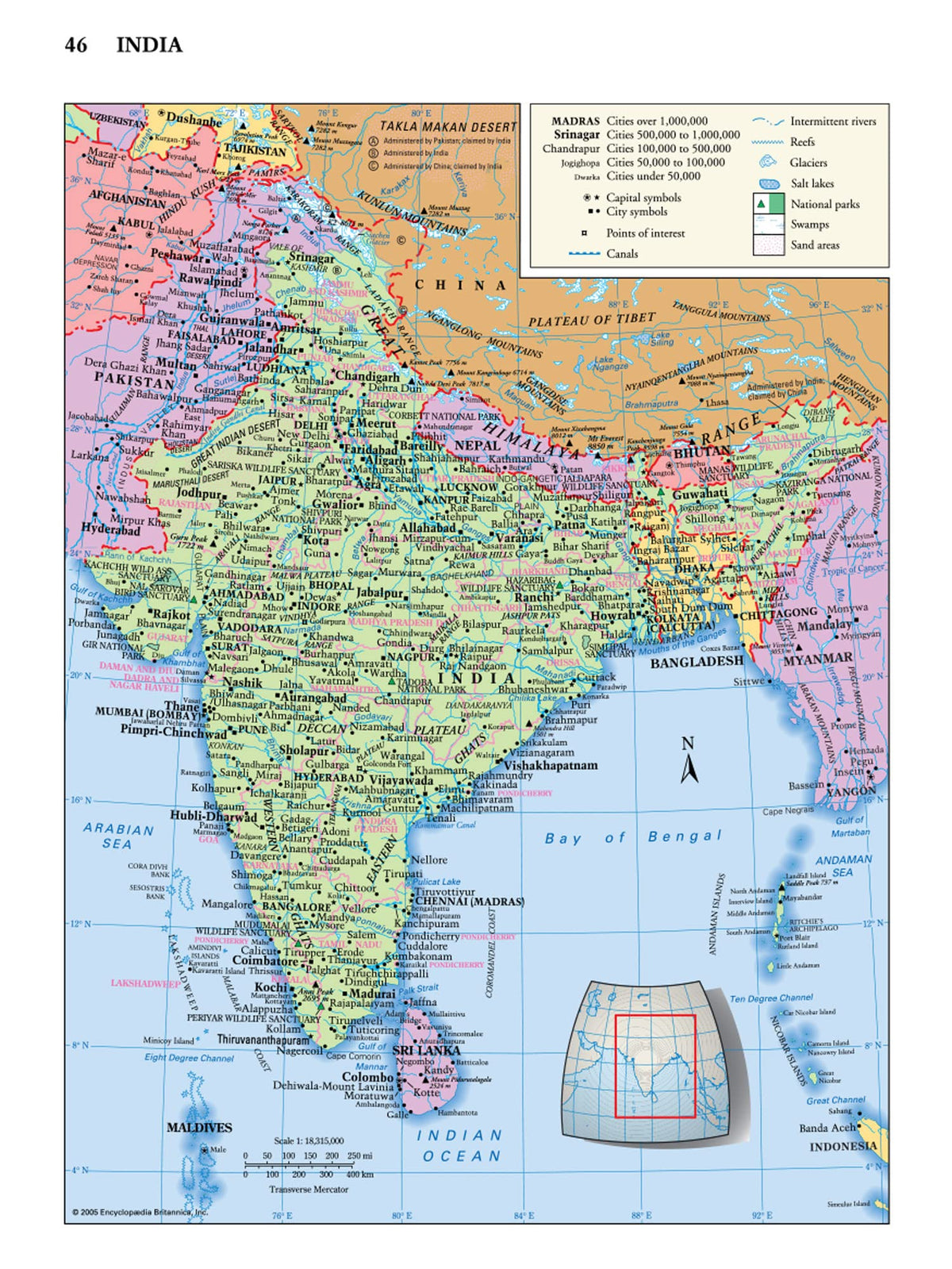 Merriam-Websters Notebook Atlas - Features Full-Color Maps - Fits in a 3-ring Binder