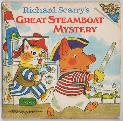 Richard Scarry's Great Steamboat Mystery (Random House Pictureback)