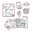 Stick with Me: Coloring Book with Stickers (Cozy Coloring)