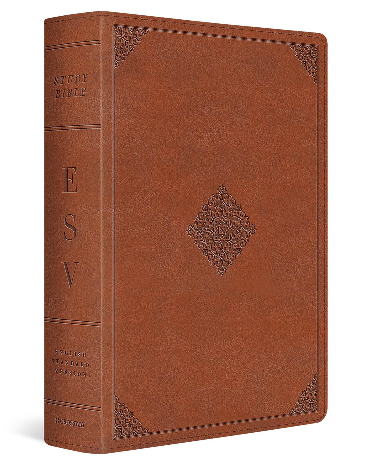 ESV Study Bible (TruTone, English Saddle, Ornament Design): Holy Bible, English Standard Version