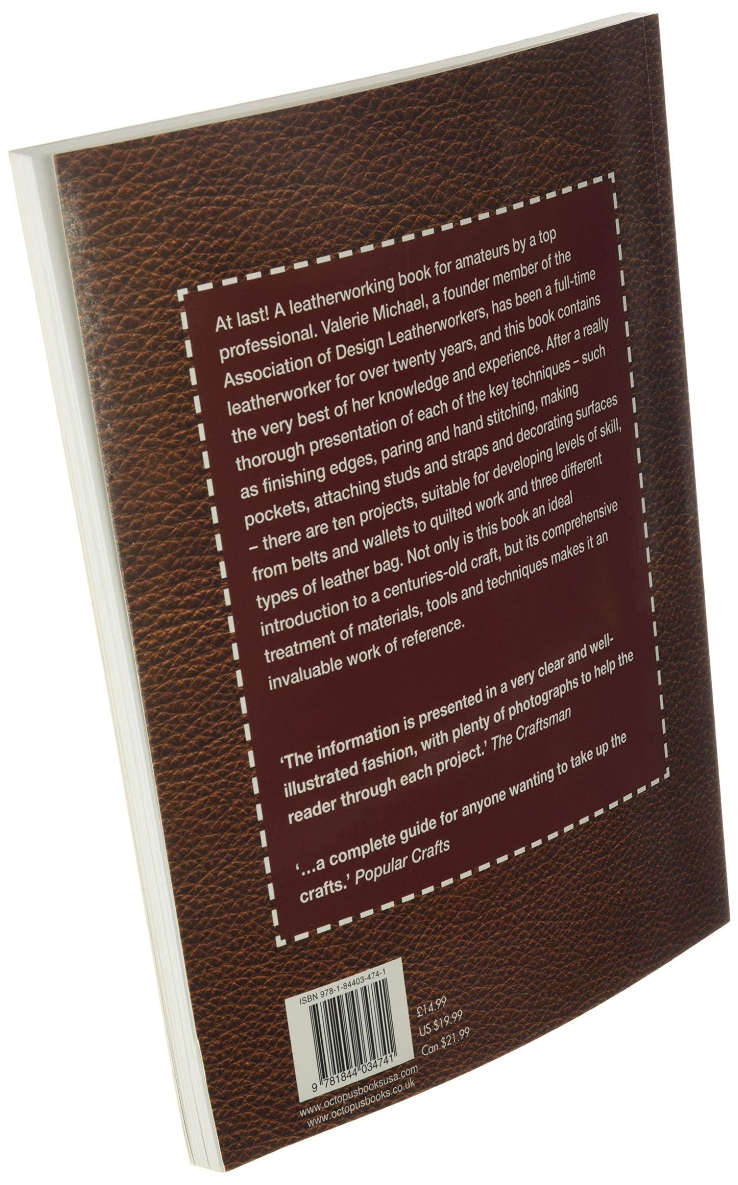 The Leatherworking Handbook: A Practical Illustrated Sourcebook of Techniques and Projects