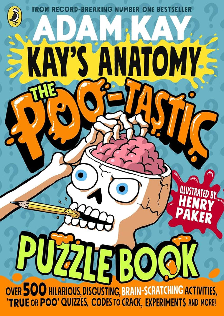 Puffin Kays Anatomy The Poo-tastic Puzzle Book.