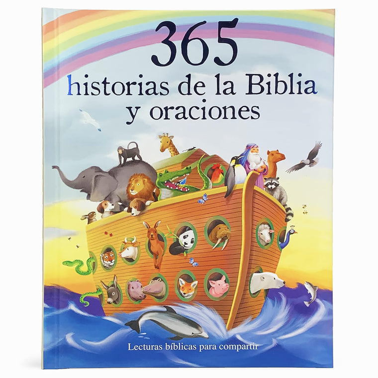 365 Historias de la Biblia y Oraciones / 365 Bible and Prayers Padded Treasury Guilded (Spanish Language), Ages 3-8 (en espaol) (Little Sunbeams) (Spanish Edition)