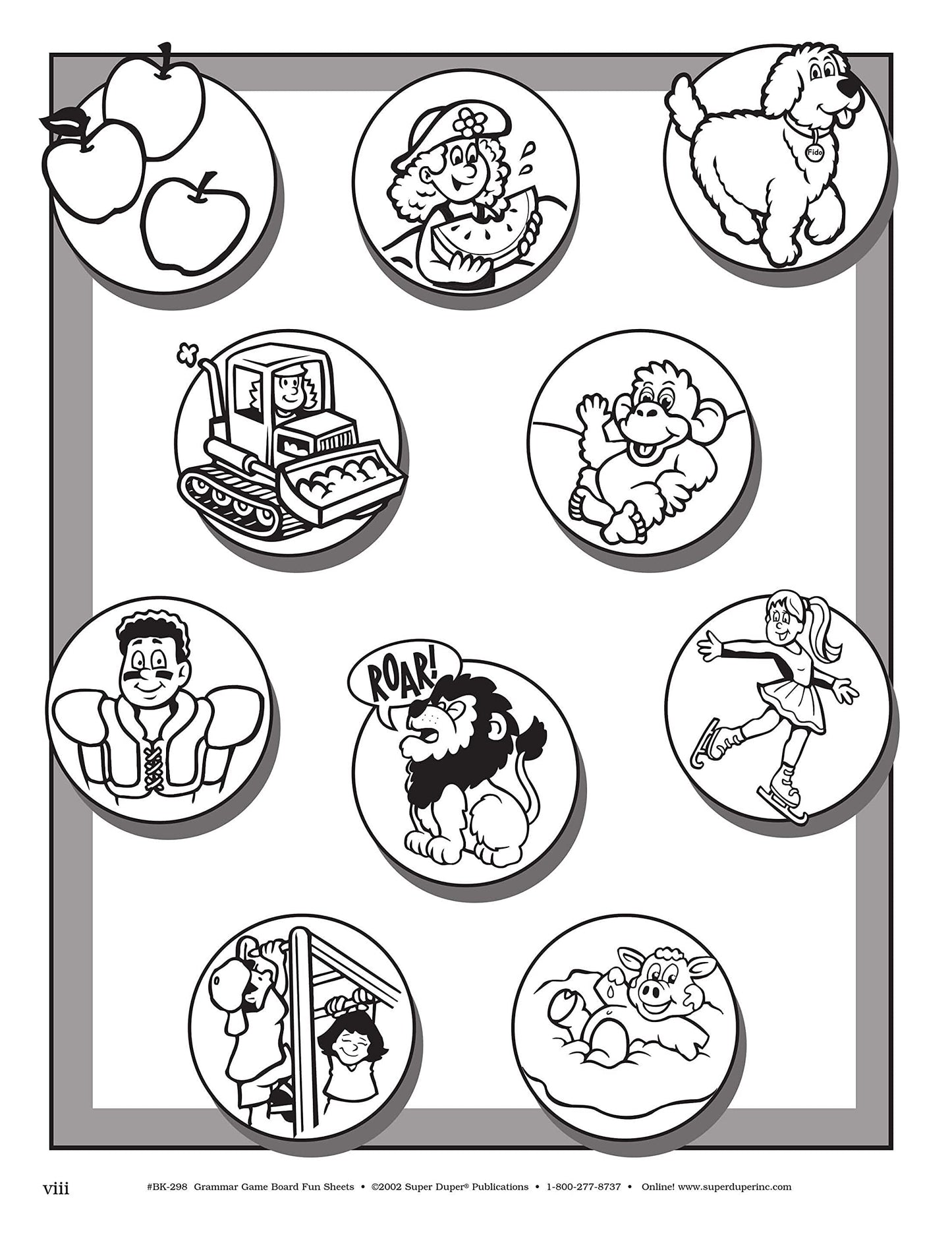 Super Duper Publications  Say and Do Grammar Game Board Fun Sheets  Educational Resource for Children