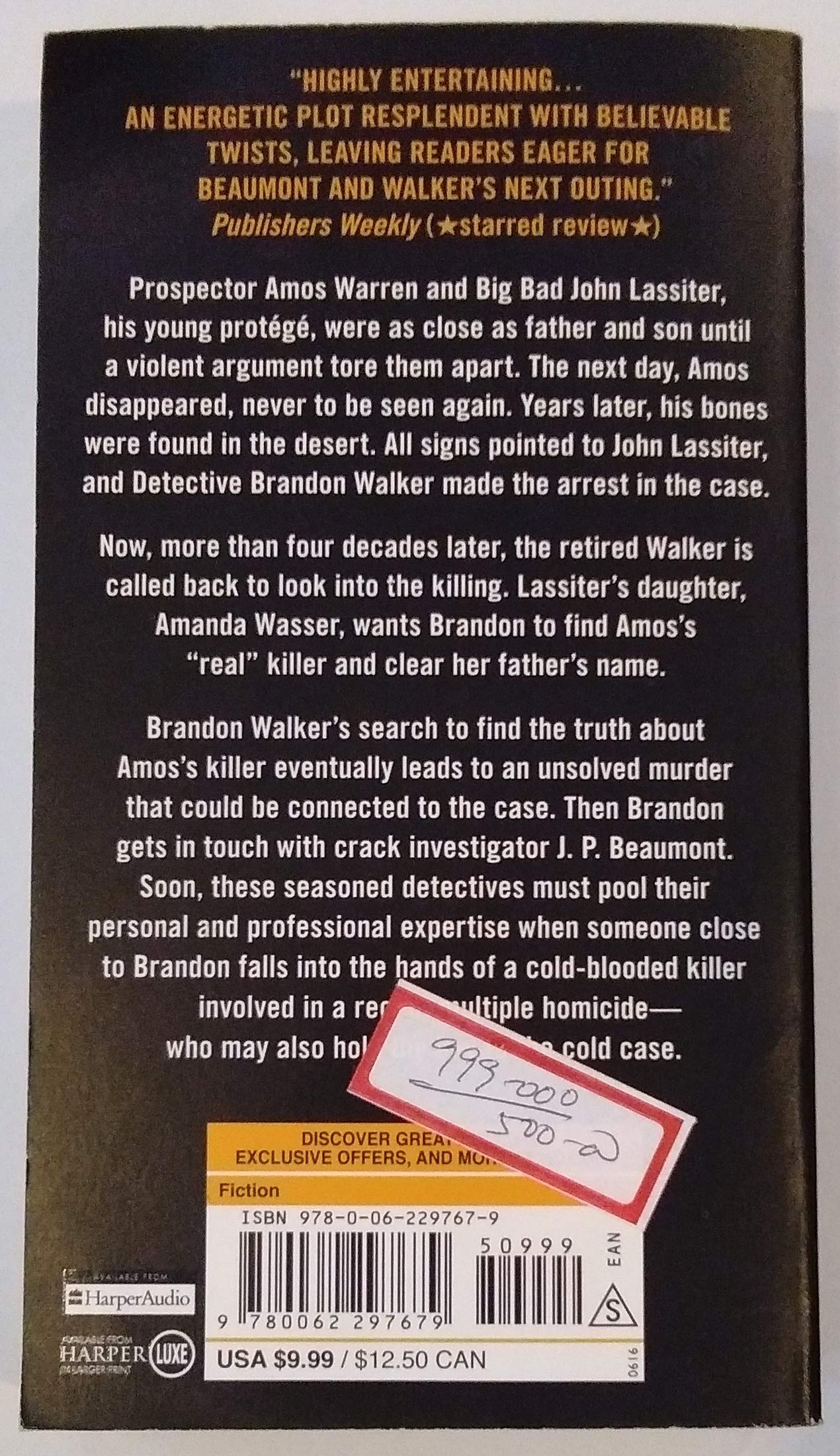 Dance of the Bones: A J. P. Beaumont and Brandon Walker Novel