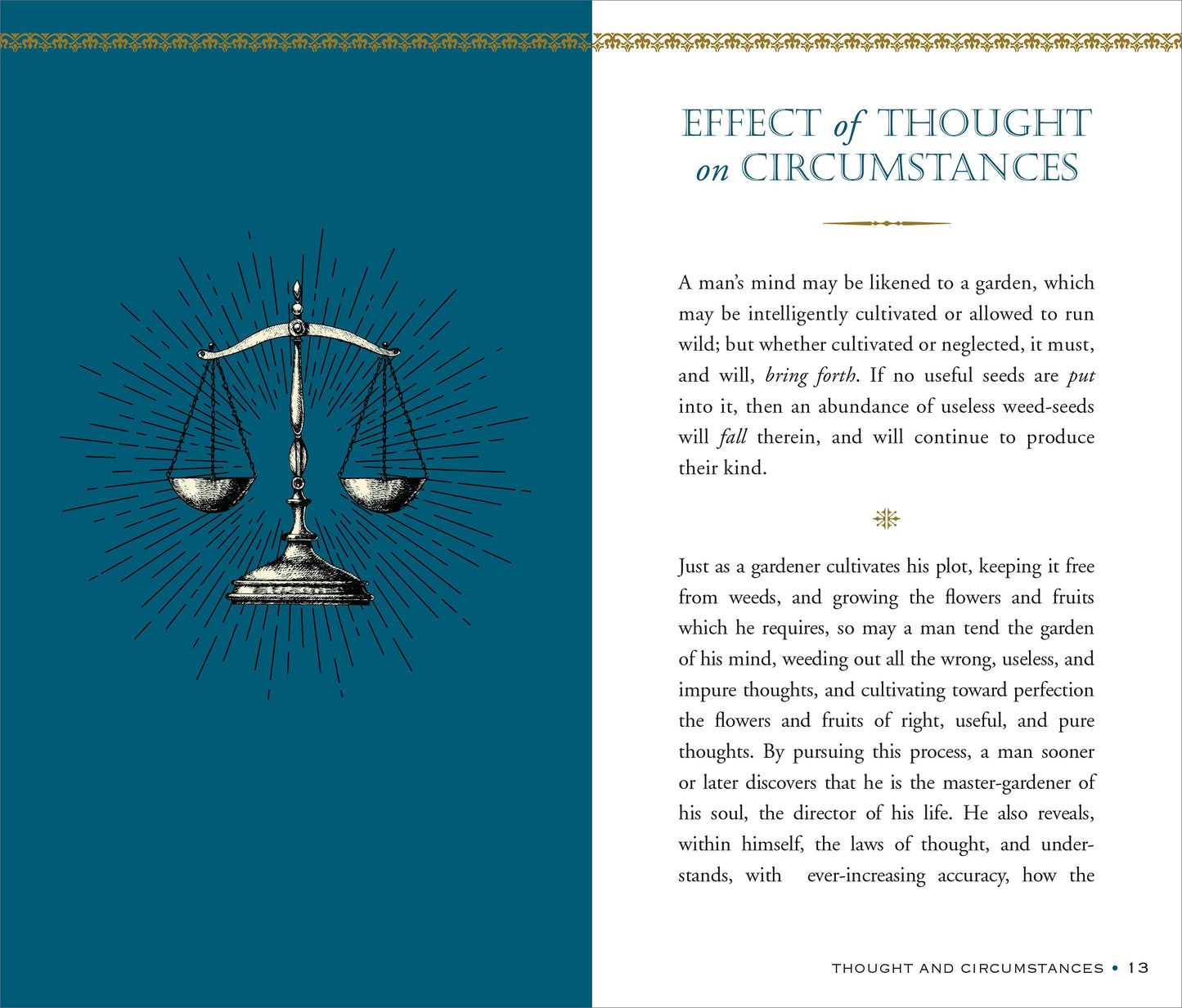 As A Man Thinketh (Deluxe, Hardcovder Edition)