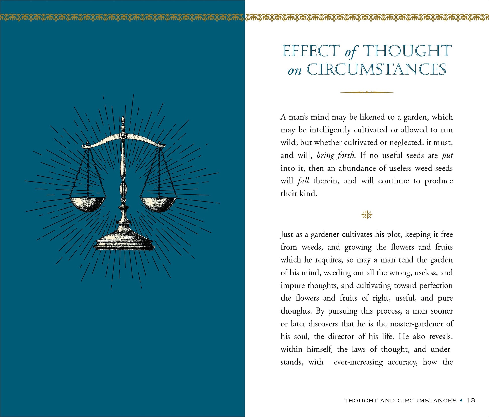 As A Man Thinketh (Deluxe, Hardcovder Edition)
