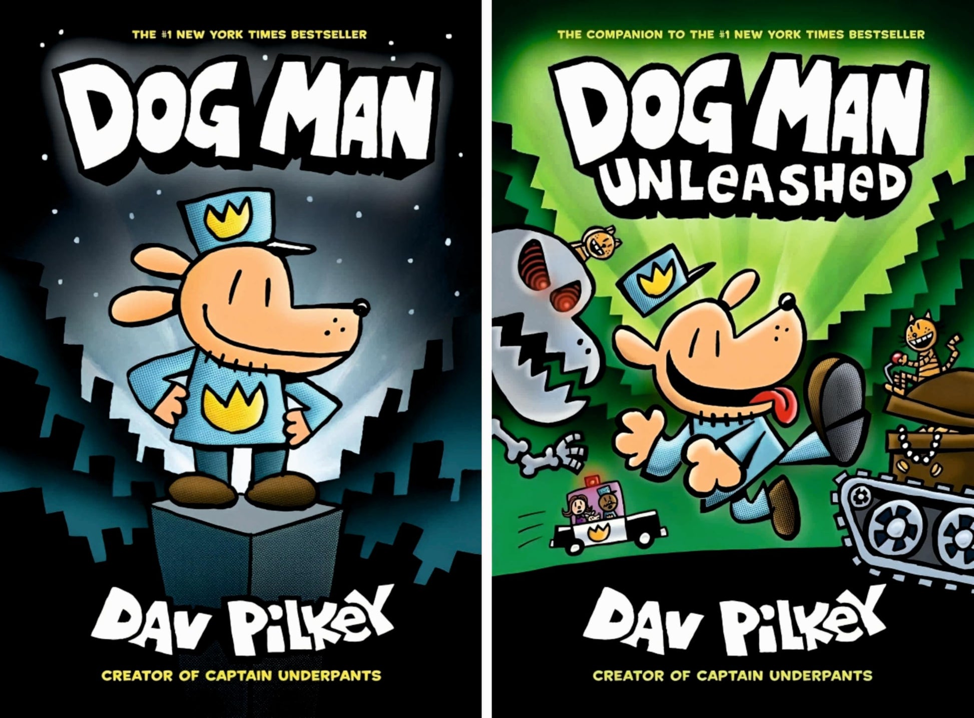 Dog Man Series Complete Collection Set (Books 1-14) by Dav Pilkey