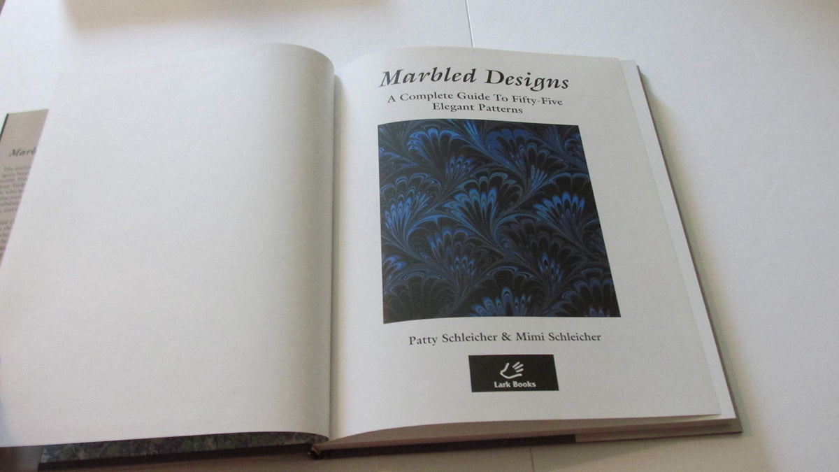 Marbled Designs: A Complete Guide to Fifty-Five Elegant Patterns