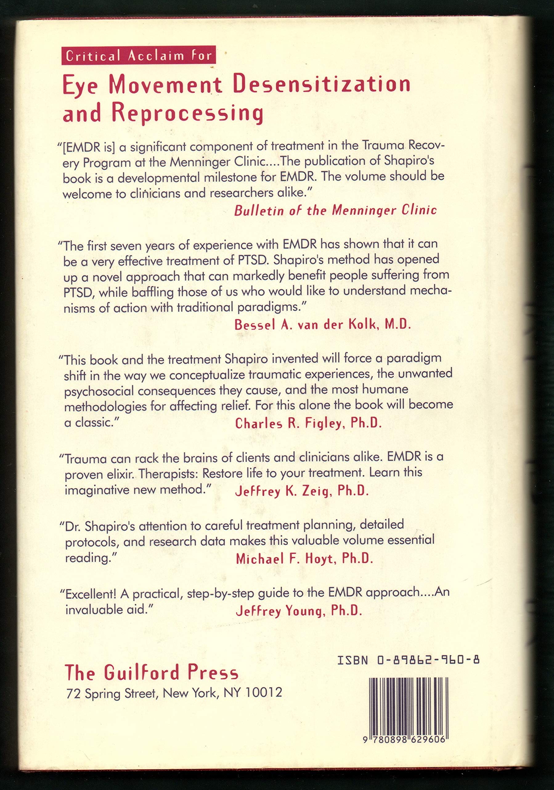 Eye Movement Desensitization and Reprocessing: Basic Principles, Protocols, and Procedures
