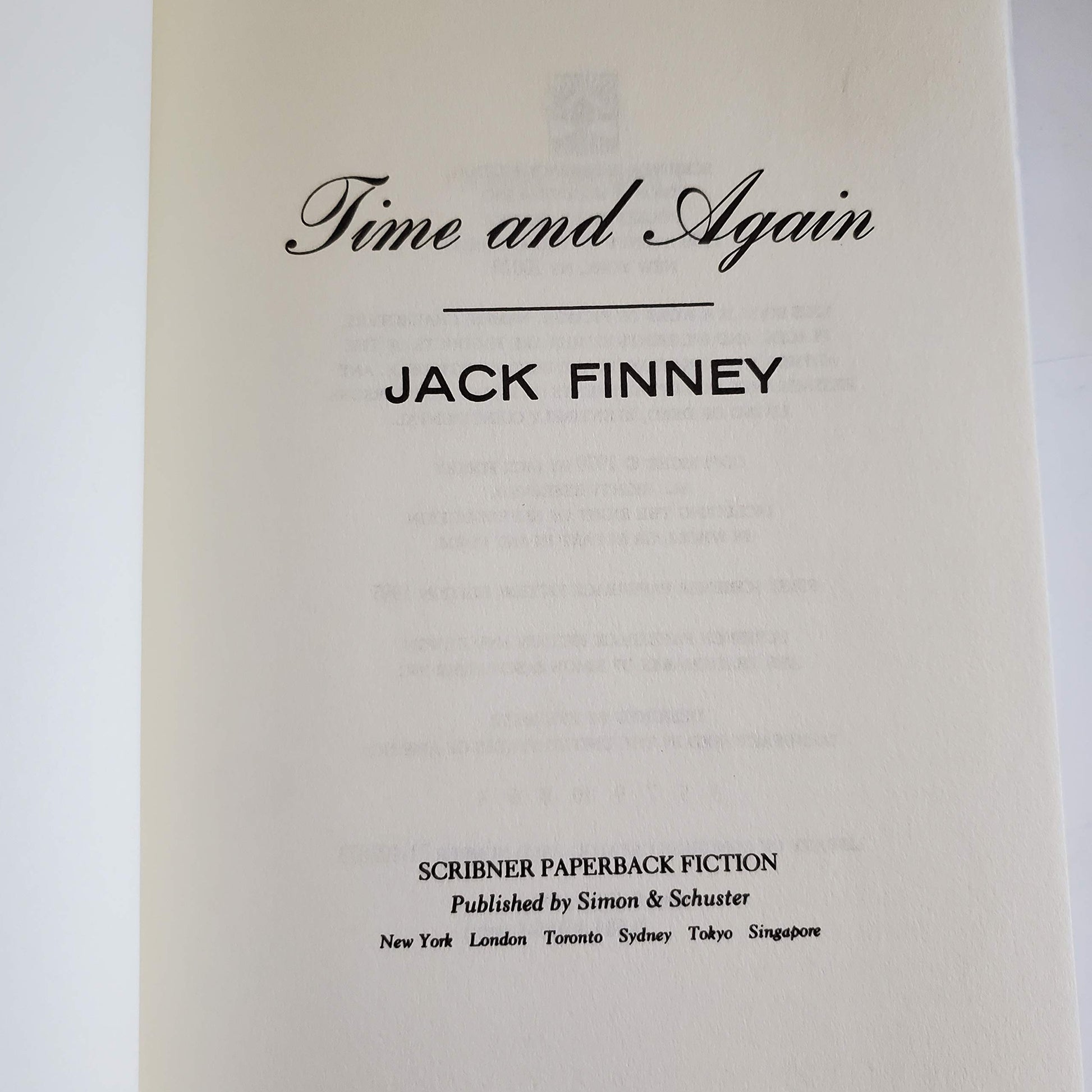 Time and Again