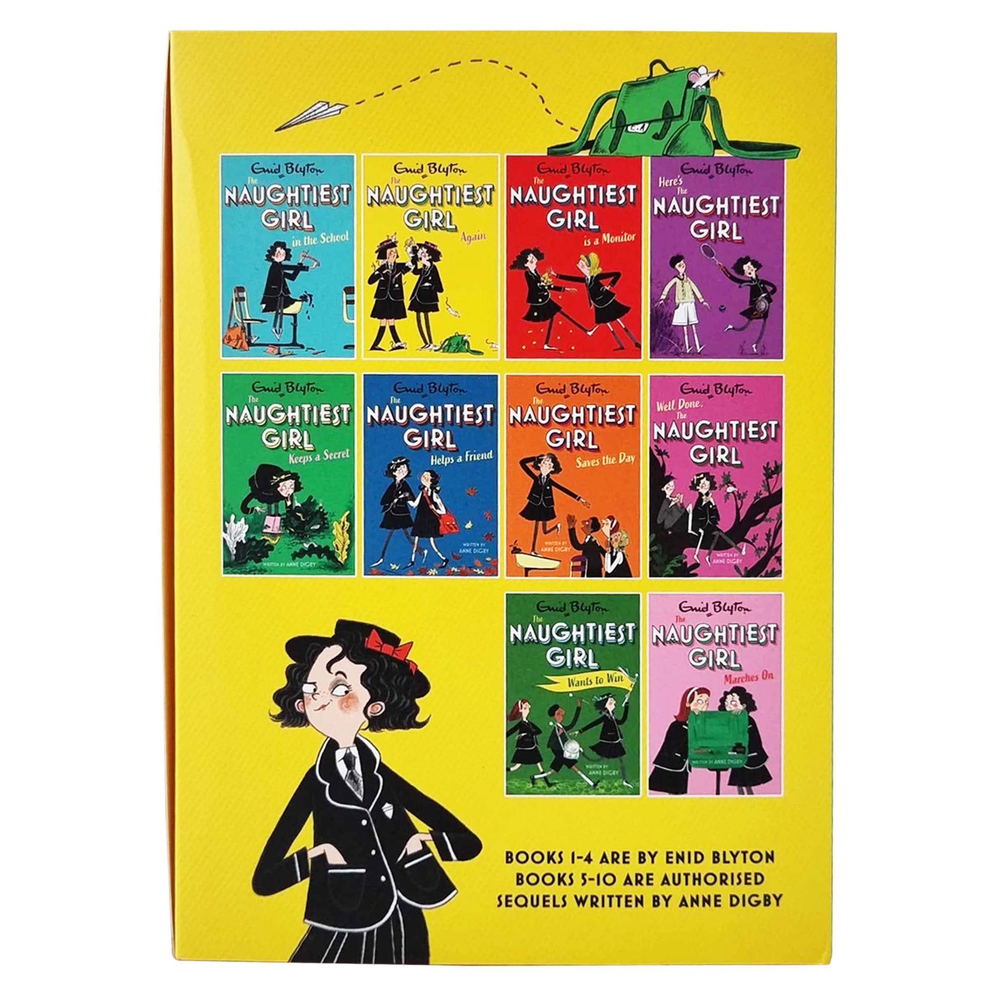 The Naughtiest Girl Set, 10 Books, RRP 49.99 (Naughtiest Girl in the School,...