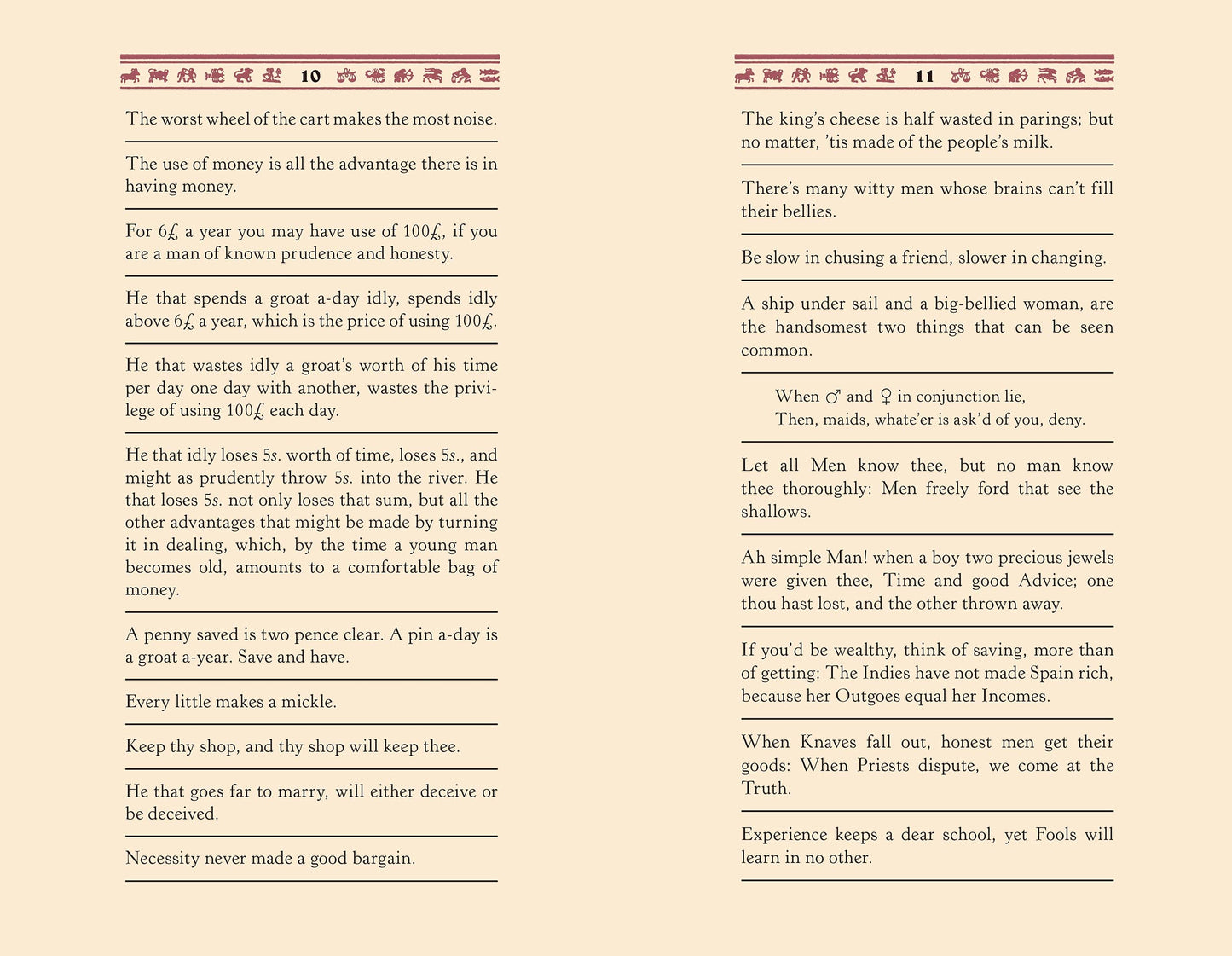 Poor Richard's Almanack (Deluxe, Hardbound Edition)