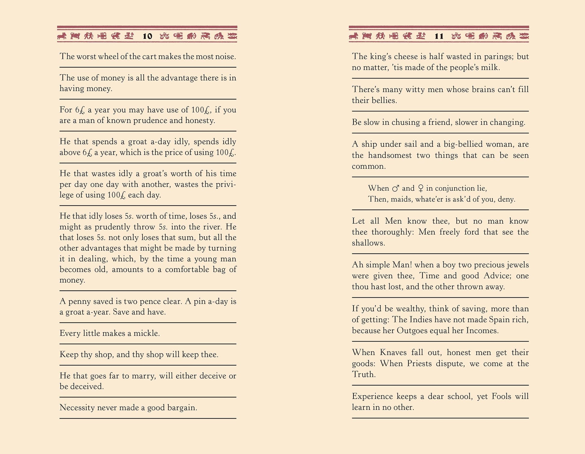 Poor Richard's Almanack (Deluxe, Hardbound Edition)