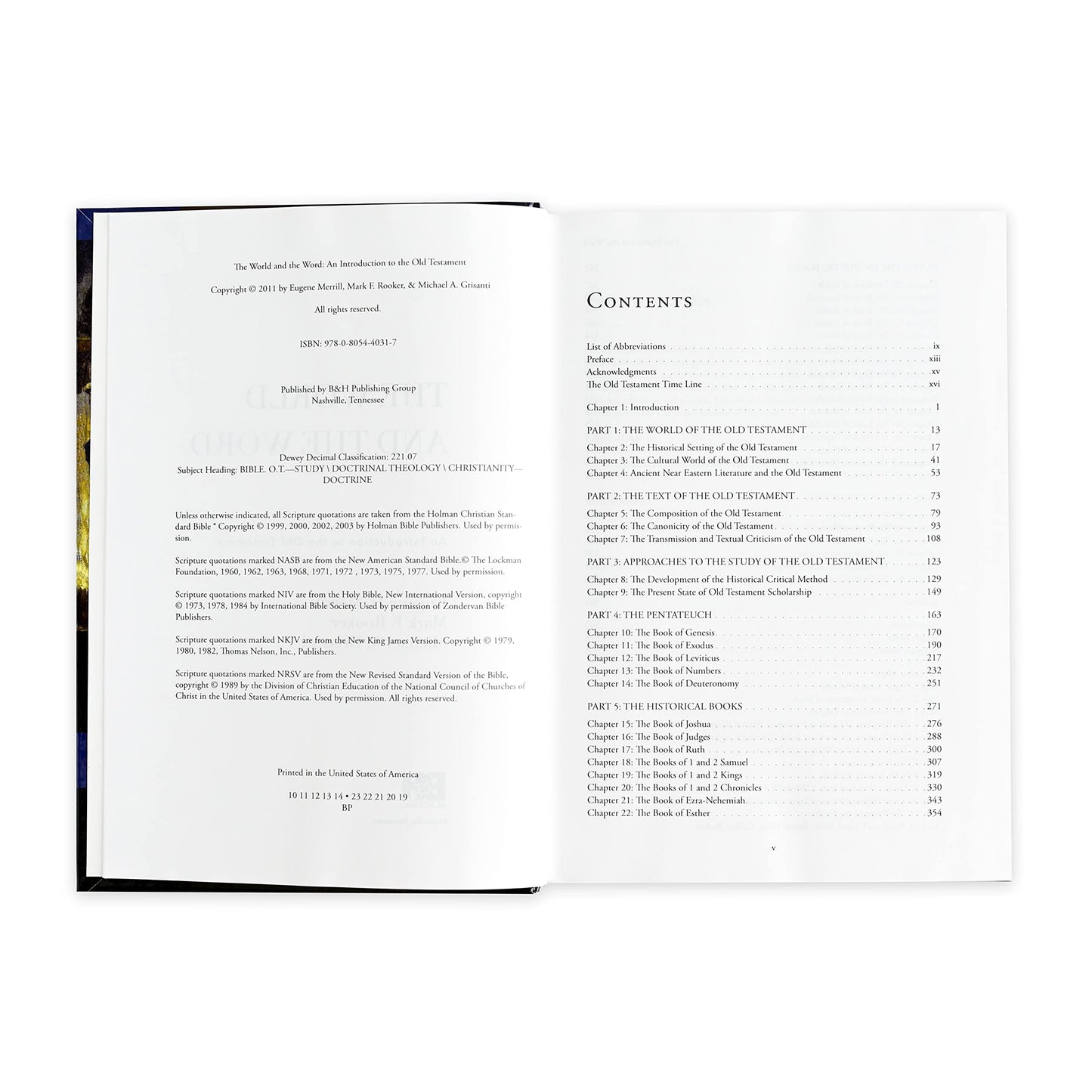 The World and the Word: An Introduction to the Old Testament