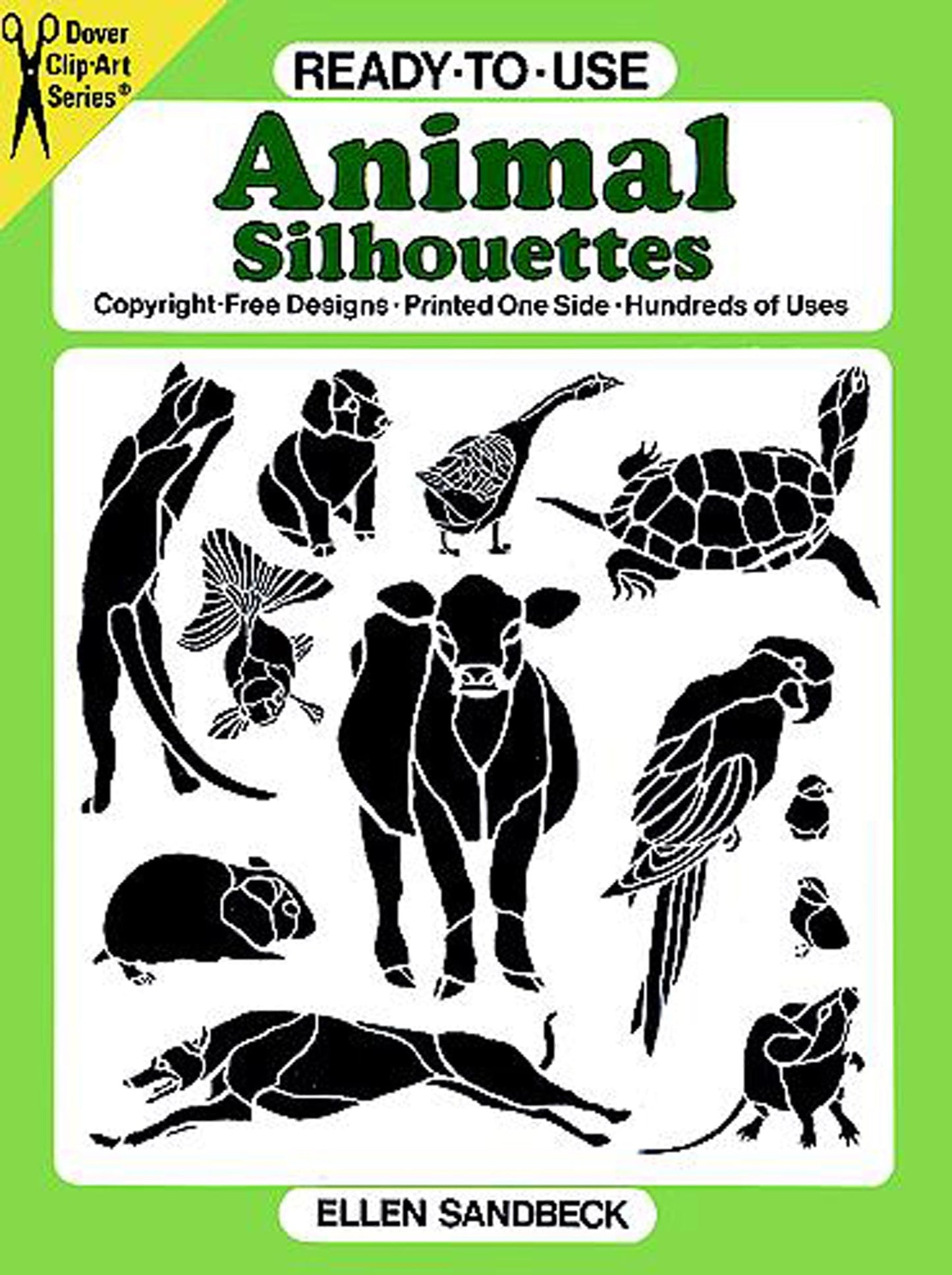 Ready-to-Use Animal Silhouettes (Dover Clip Art Ready-to-Use)