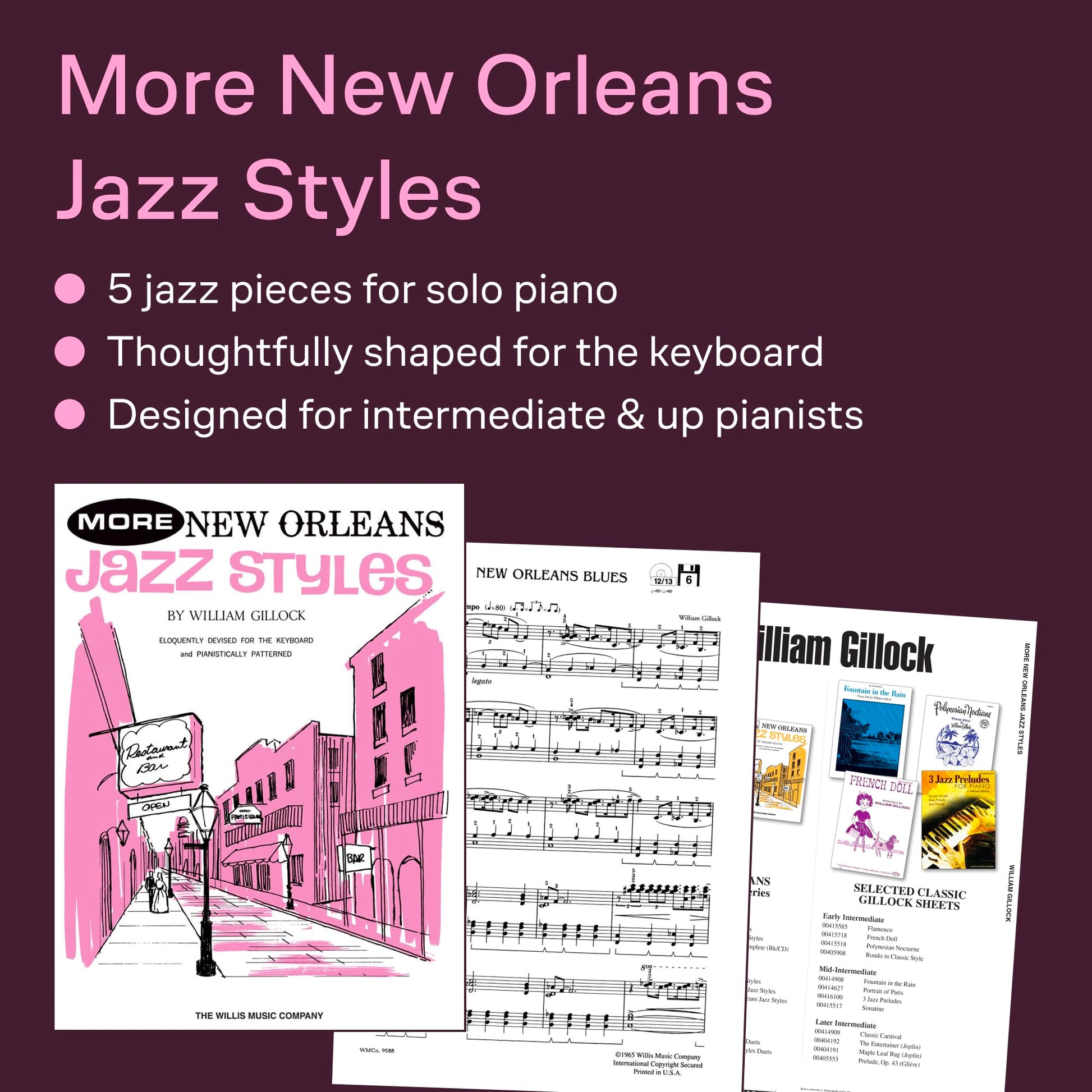 More New Orleans Jazz Styles: Mid-Intermediate Level
