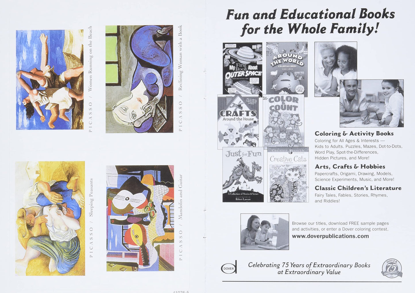 Dover Fine Art Stickers: Picasso (Dover Art Stickers)
