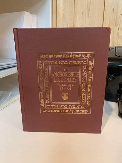 The Anchor Bible Dictionary, Volume 2