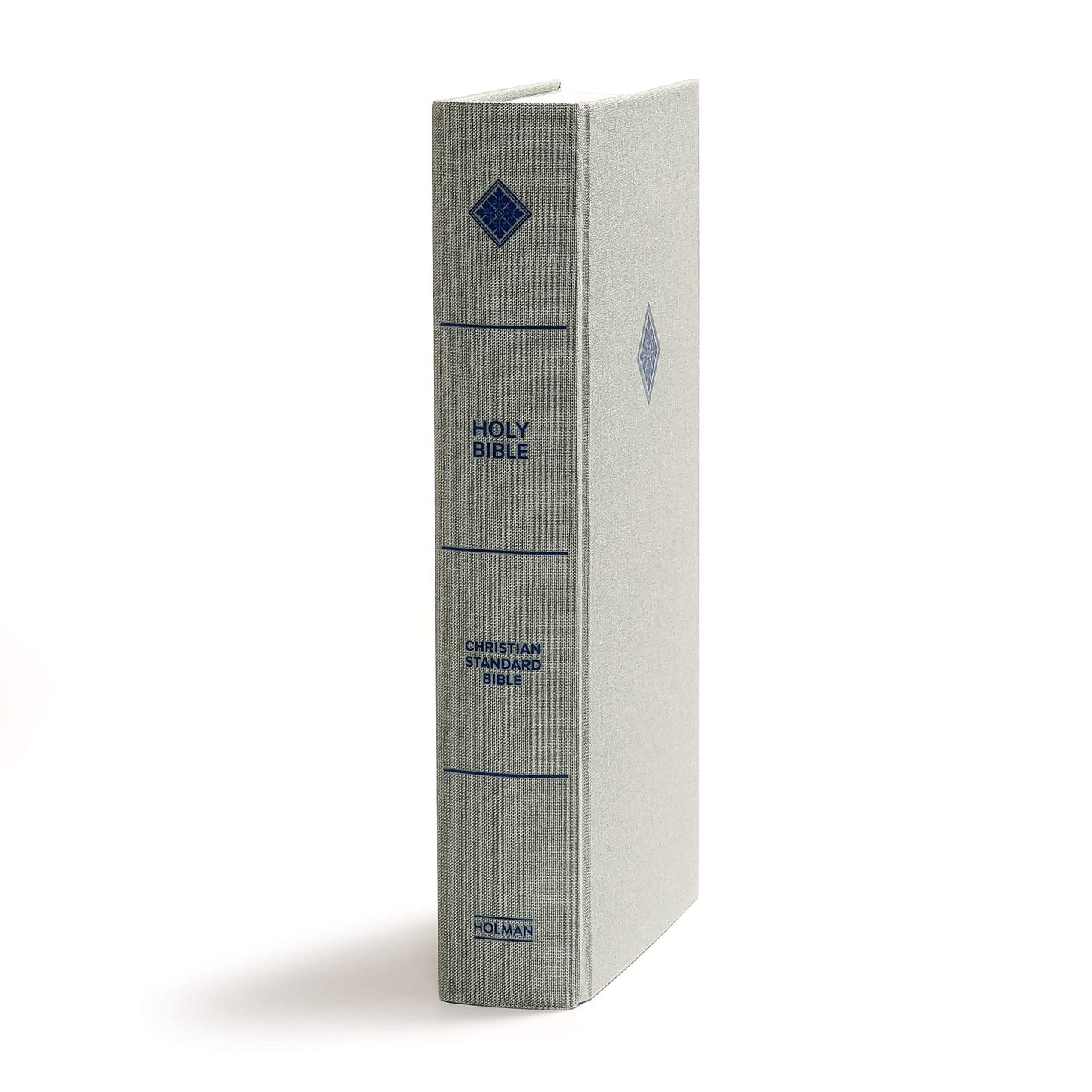 CSB Reader's Bible, Gray Cloth Over Board, Black Letter, Single-Column, Reader's Format, Slip Case, Easy-to-Read Bible Serif Type
