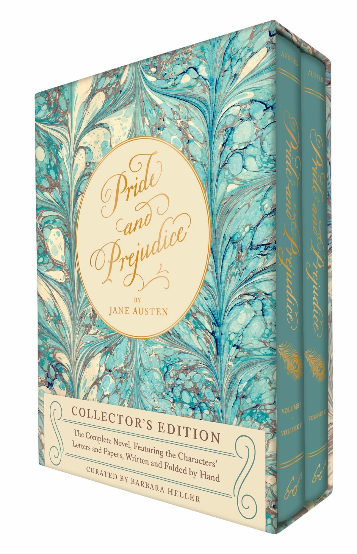 Pride and Prejudice (Collectors edition): The Complete Novel, Featuring the Characters Letters and Papers, Written and Folded by Hand (Handwritten Classics)