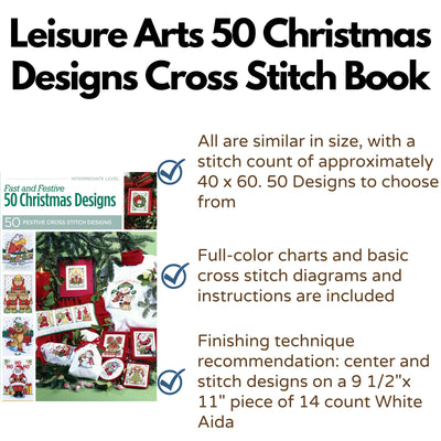 Fast & Festive, 50 Christmas Designs: Charming Cross Stitch