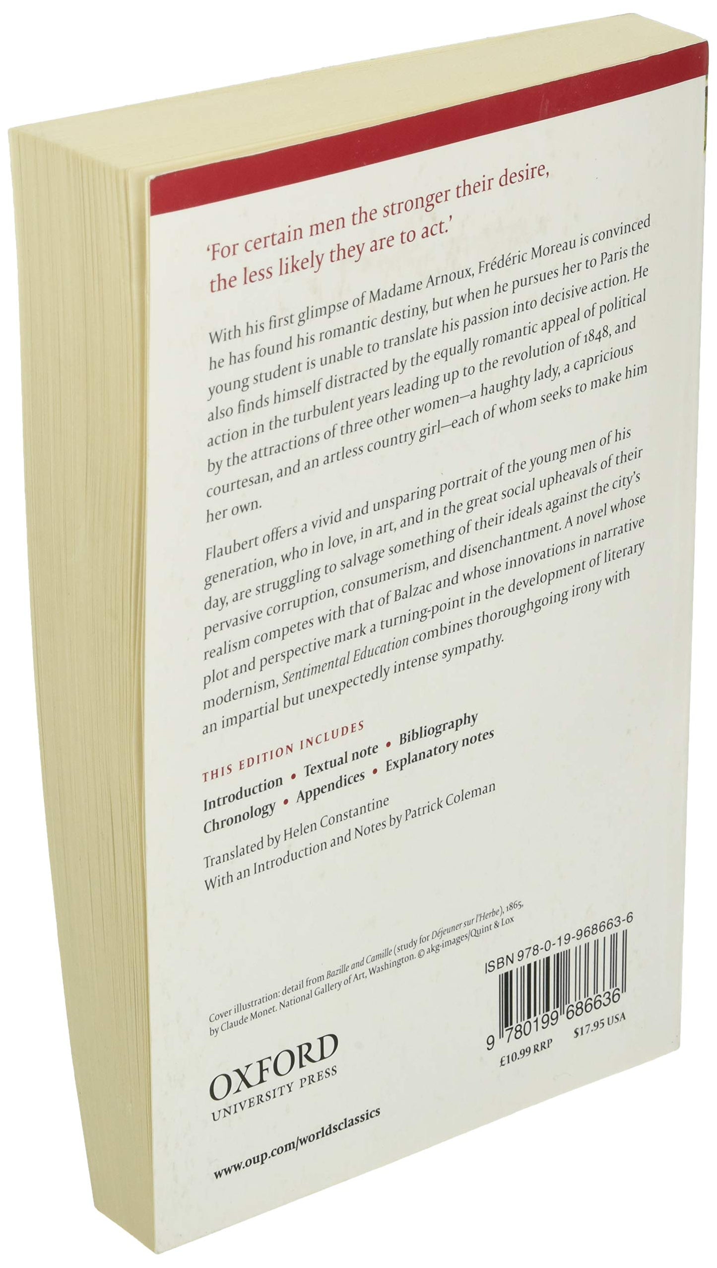 Sentimental Education (Oxford World's Classics)