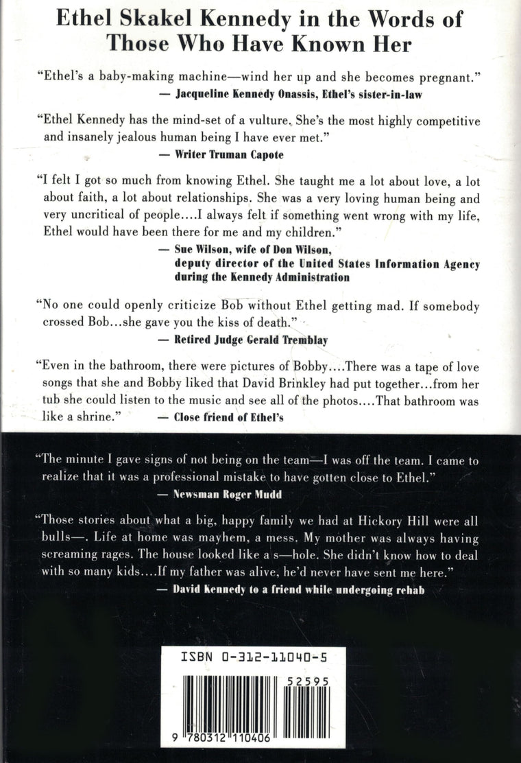 The Other Mrs. Kennedy: Ethel Skakel Kennedy : An American Drama of Power, Privilege, and Politics — back cover