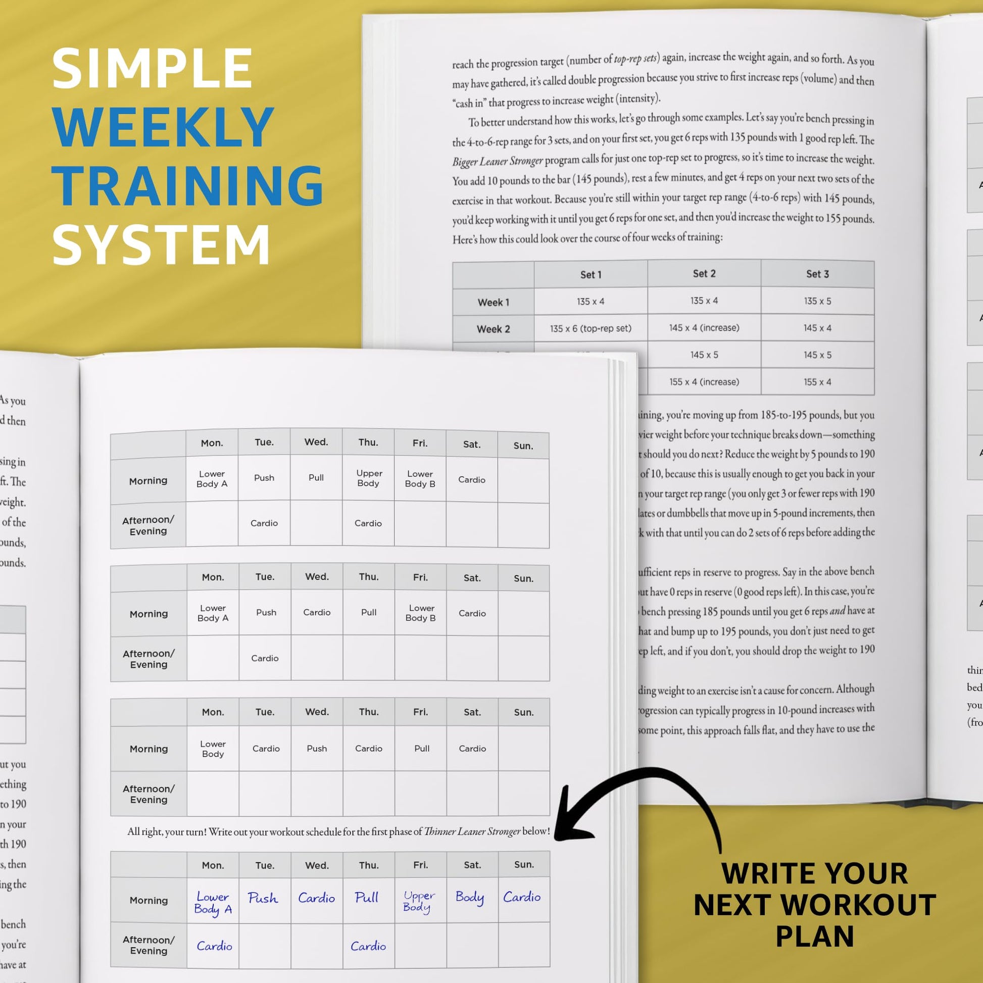 The Year One Challenge for Men: Bigger, Leaner, and Stronger Than Ever in 12 Months (The Bigger Leaner Stronger Series)