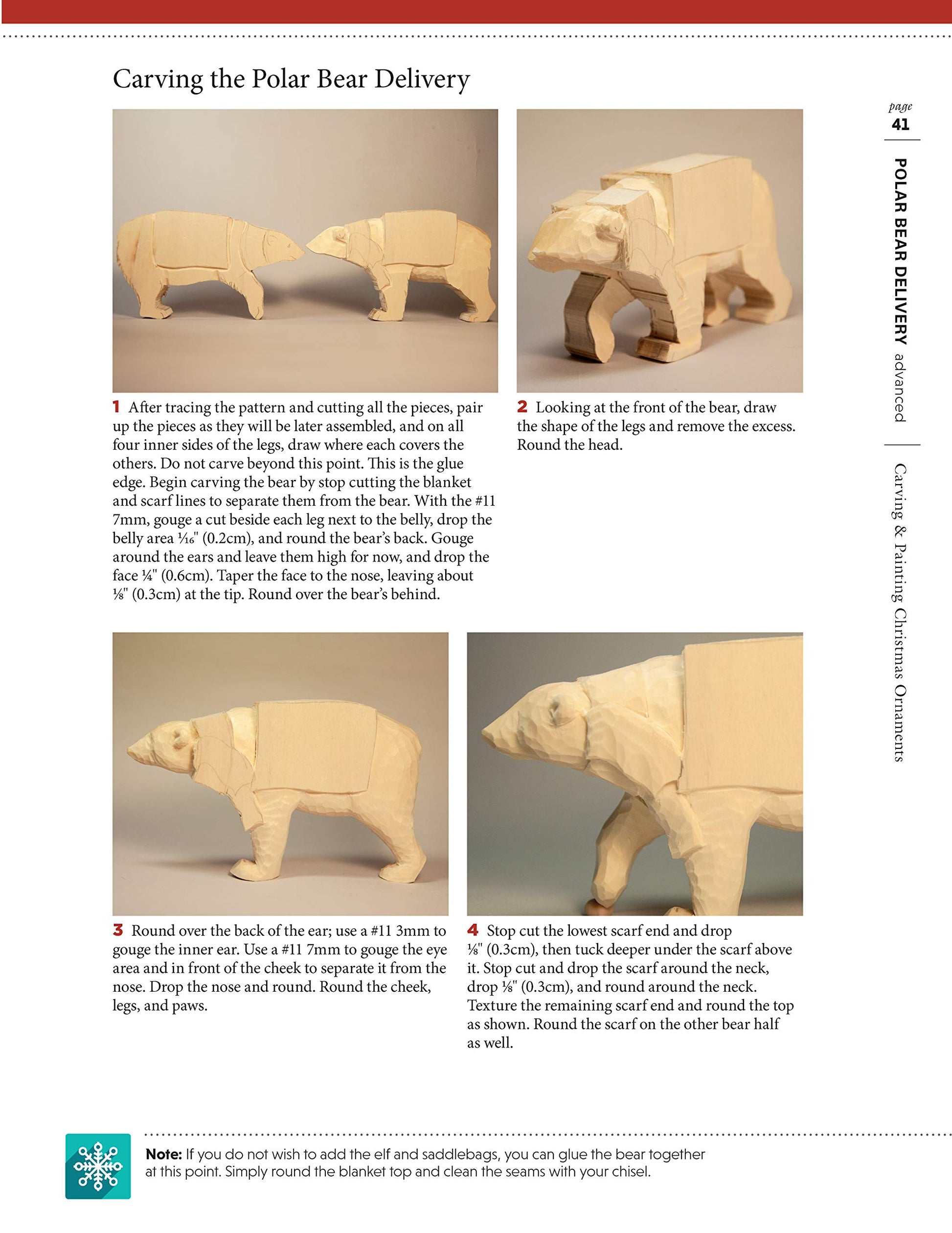 Carving & Painting Christmas Ornaments: Easy Techniques for 23 Patterns in Wood (Fox Chapel Publishing) Step-by-Step Projects for Beginner, Intermediate, and Advanced Carvers, plus Original Designs