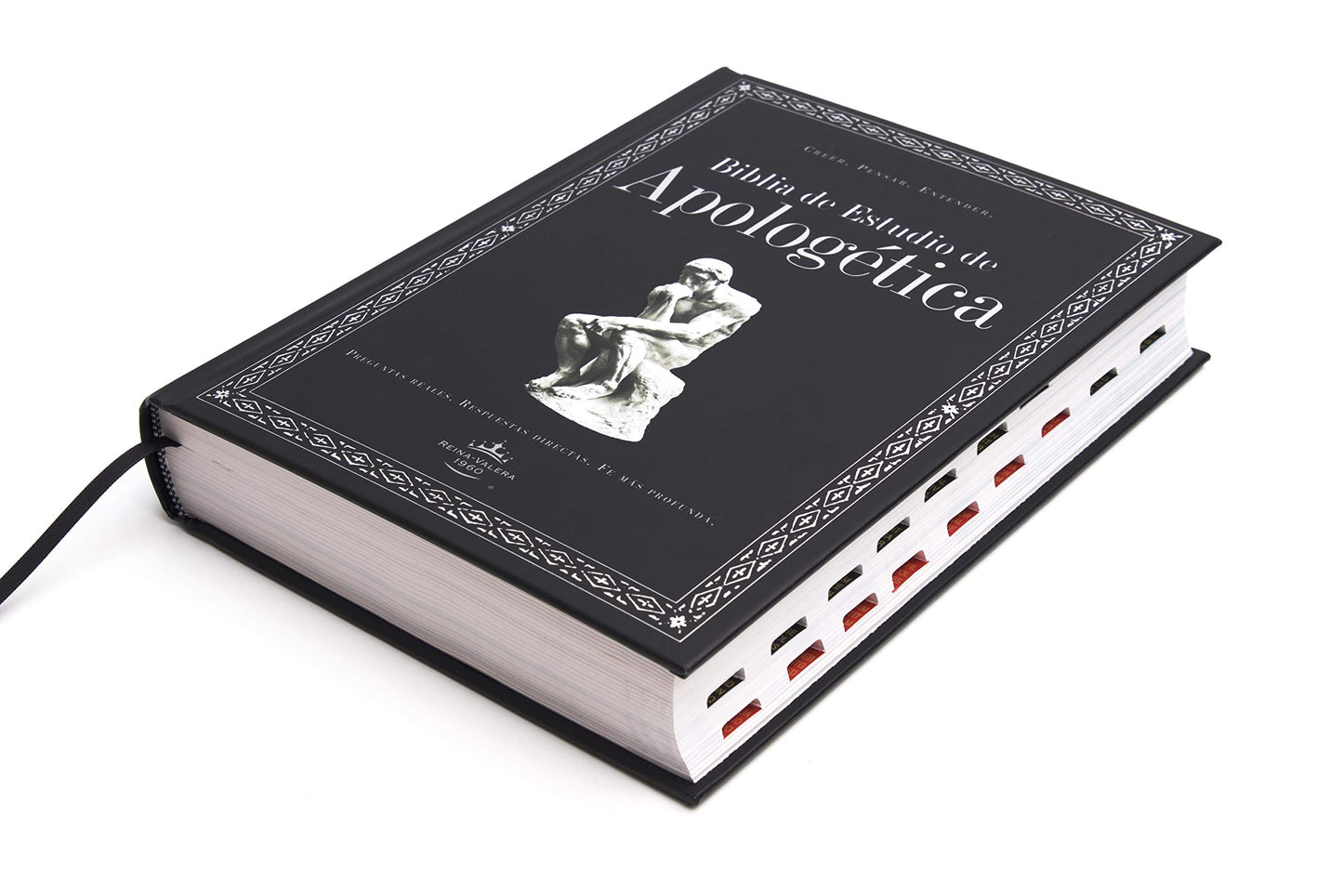 Biblia de Estudio de Apologética, tapa dura, con índice (Spanish Edition)