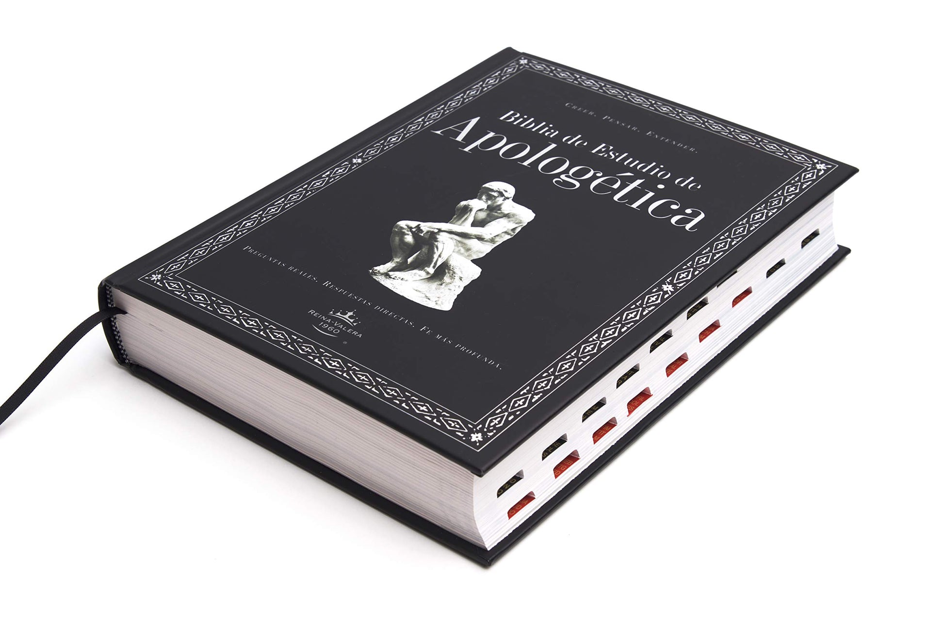 Biblia de Estudio de Apologética, tapa dura, con índice (Spanish Edition)