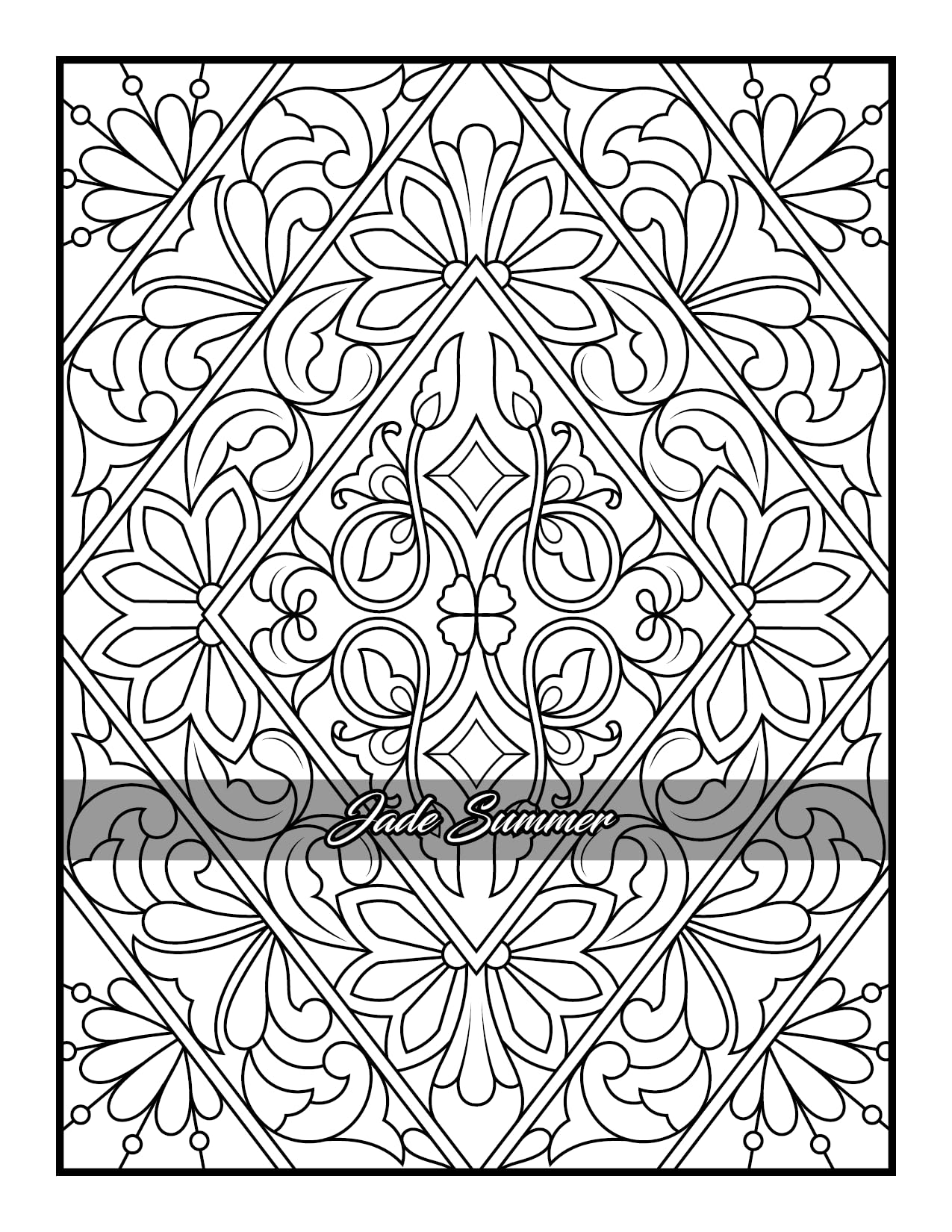 100 Amazing Patterns: An Adult Coloring Book with Fun, Easy, and Relaxing Coloring Pages