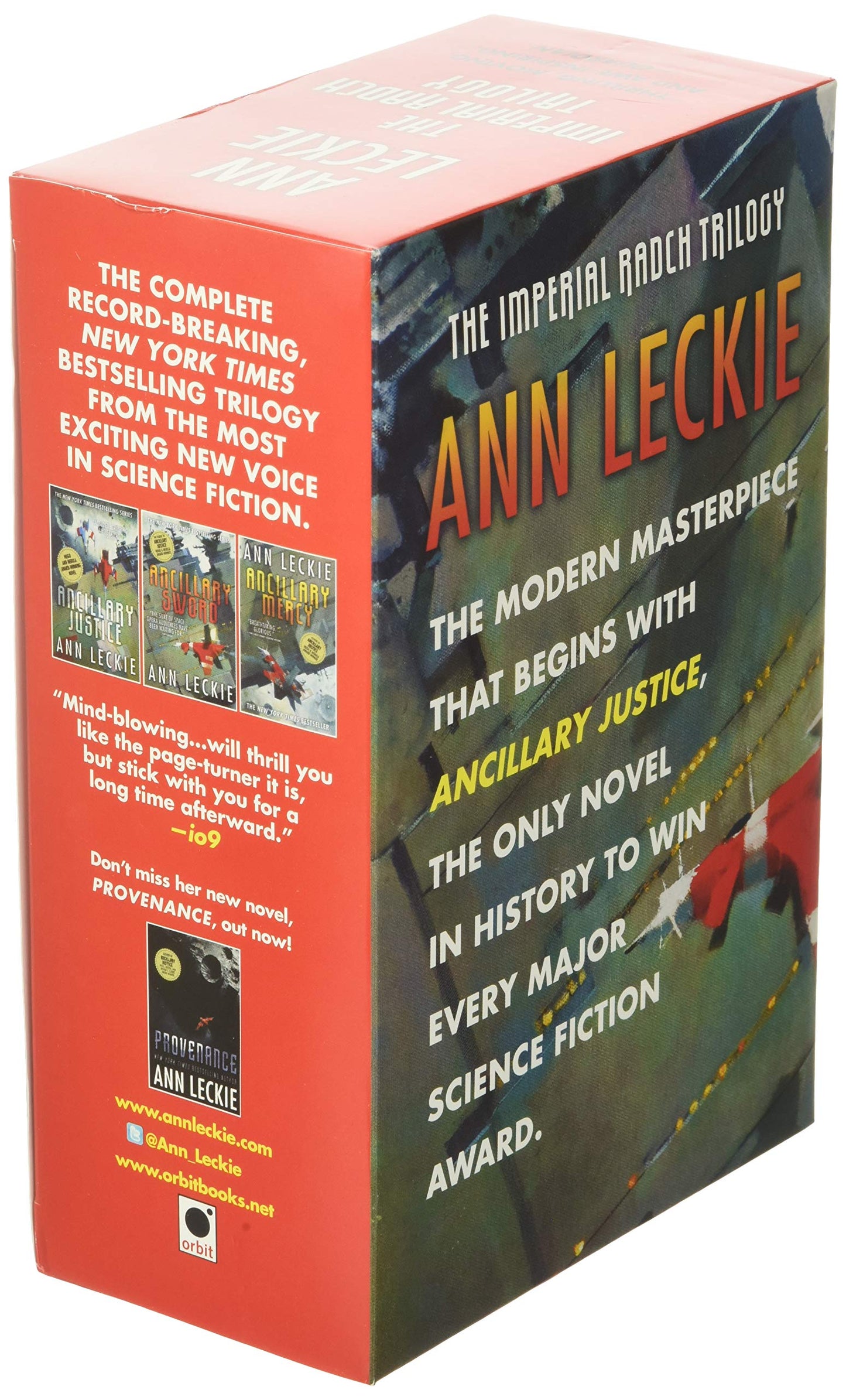 The Imperial Radch Boxed Trilogy: Ancillary Justice, Sword, Mercy