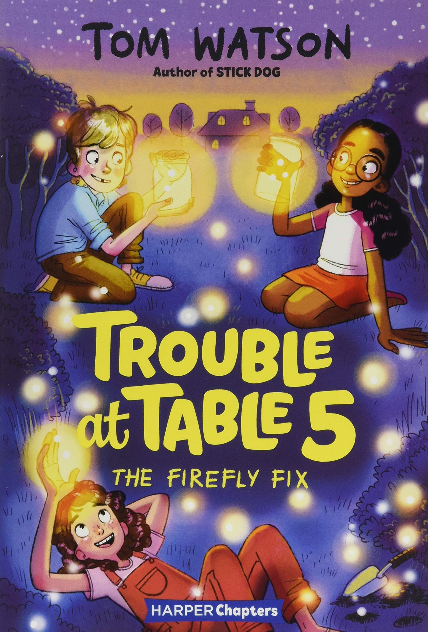 Trouble at Table 5 #3: The Firefly Fix: An Illustrated Chapter Book About Science Fair Missions and Best Friends for Children (Ages 6-10)