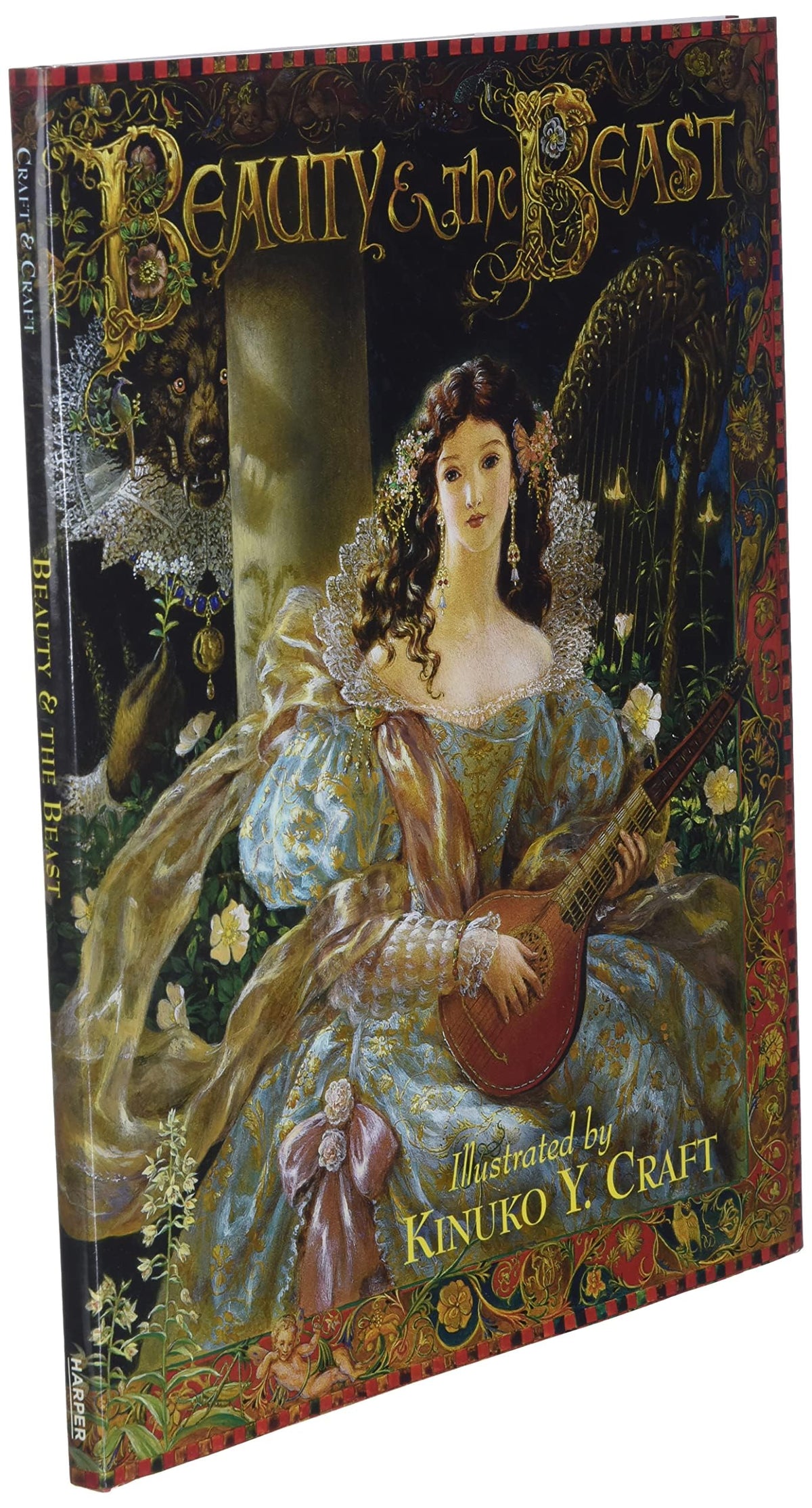 Beauty and the Beast: The Classic Fairy Tale - A Stunningly Illustrated Picture Book for Kids (Ages 4-8)