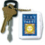 Tiny Tarot Universal Waite Key Chain