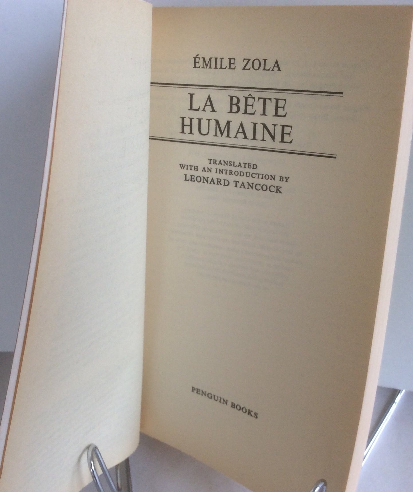 La Bte Humaine (Penguin Classics)