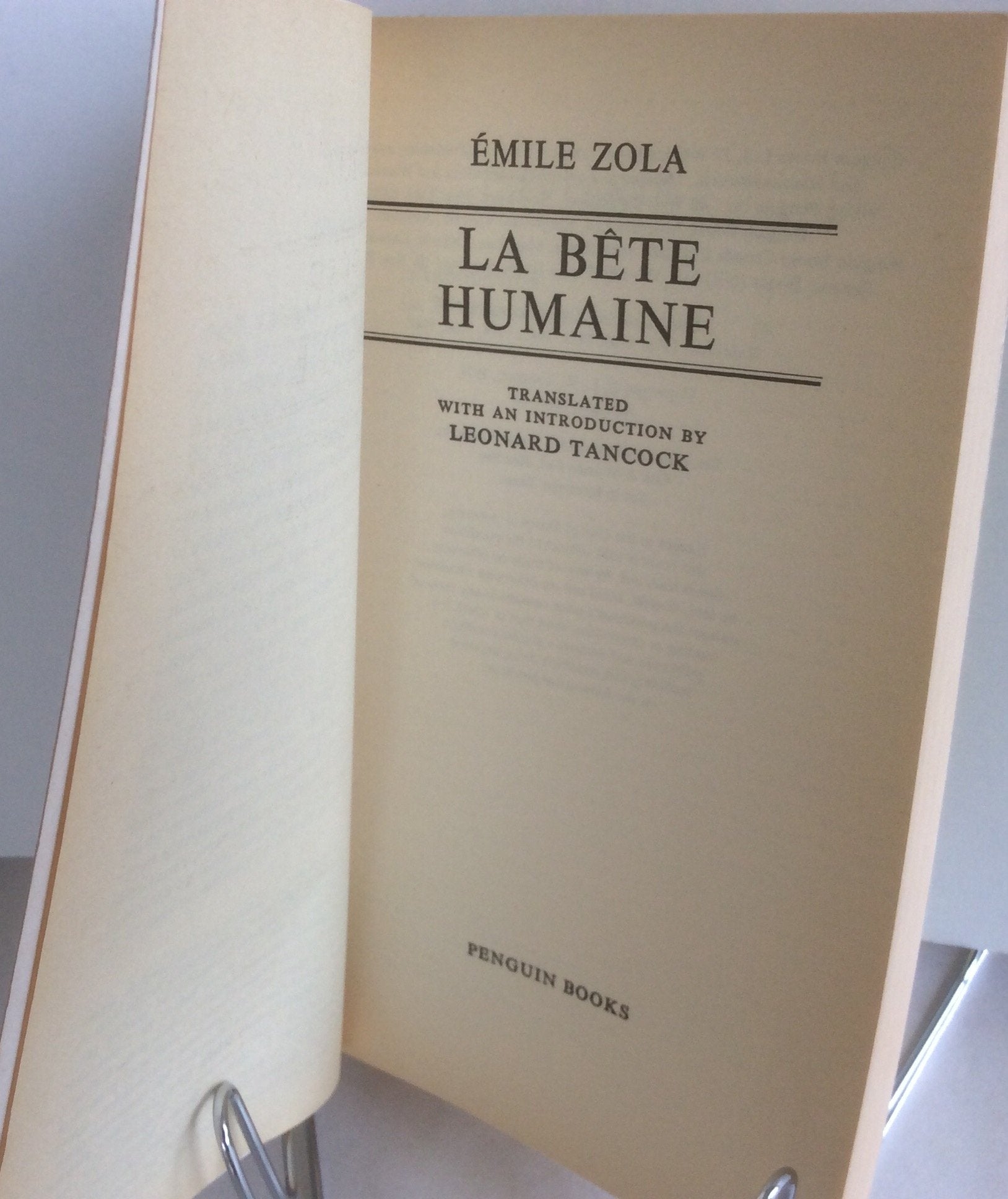 La Bte Humaine (Penguin Classics)