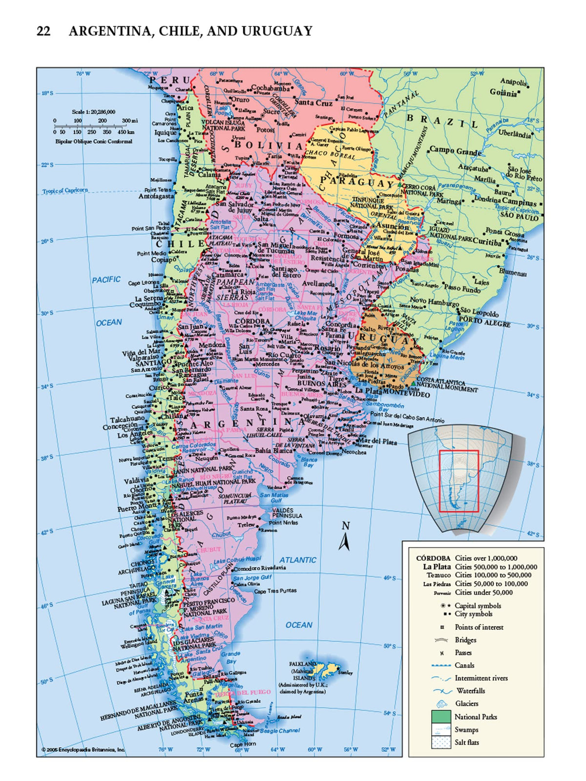 Merriam-Websters Notebook Atlas - Features Full-Color Maps - Fits in a 3-ring Binder