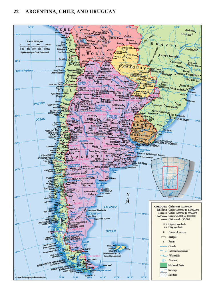 Merriam-Websters Notebook Atlas - Features Full-Color Maps - Fits in a 3-ring Binder — back cover