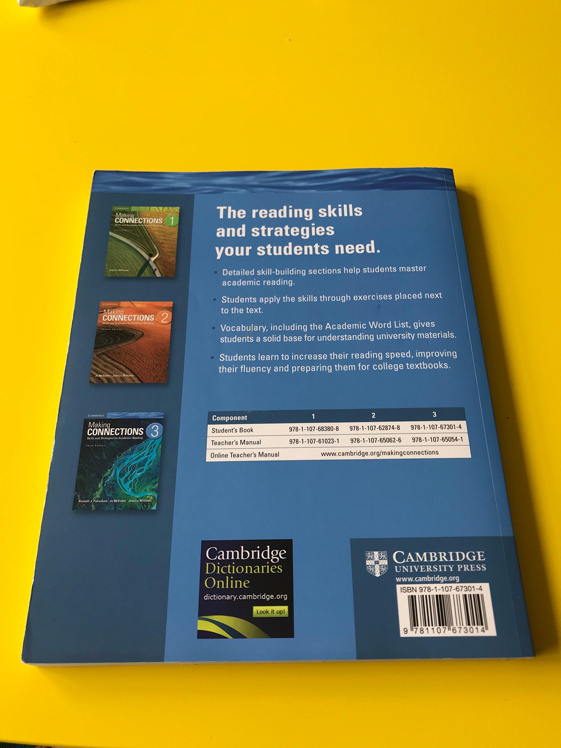 Making Connections Level 3 Student's Book: Skills and Strategies for Academic Reading