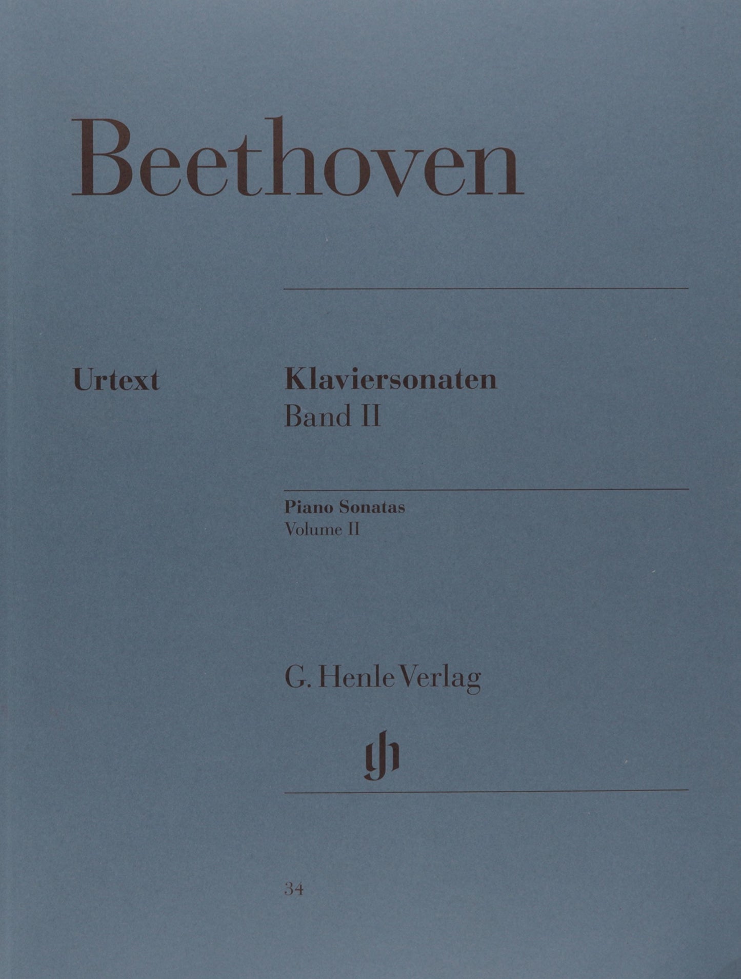 Piano Sonatas, Vol. 2: Beethoven (Multilingual Edition)
