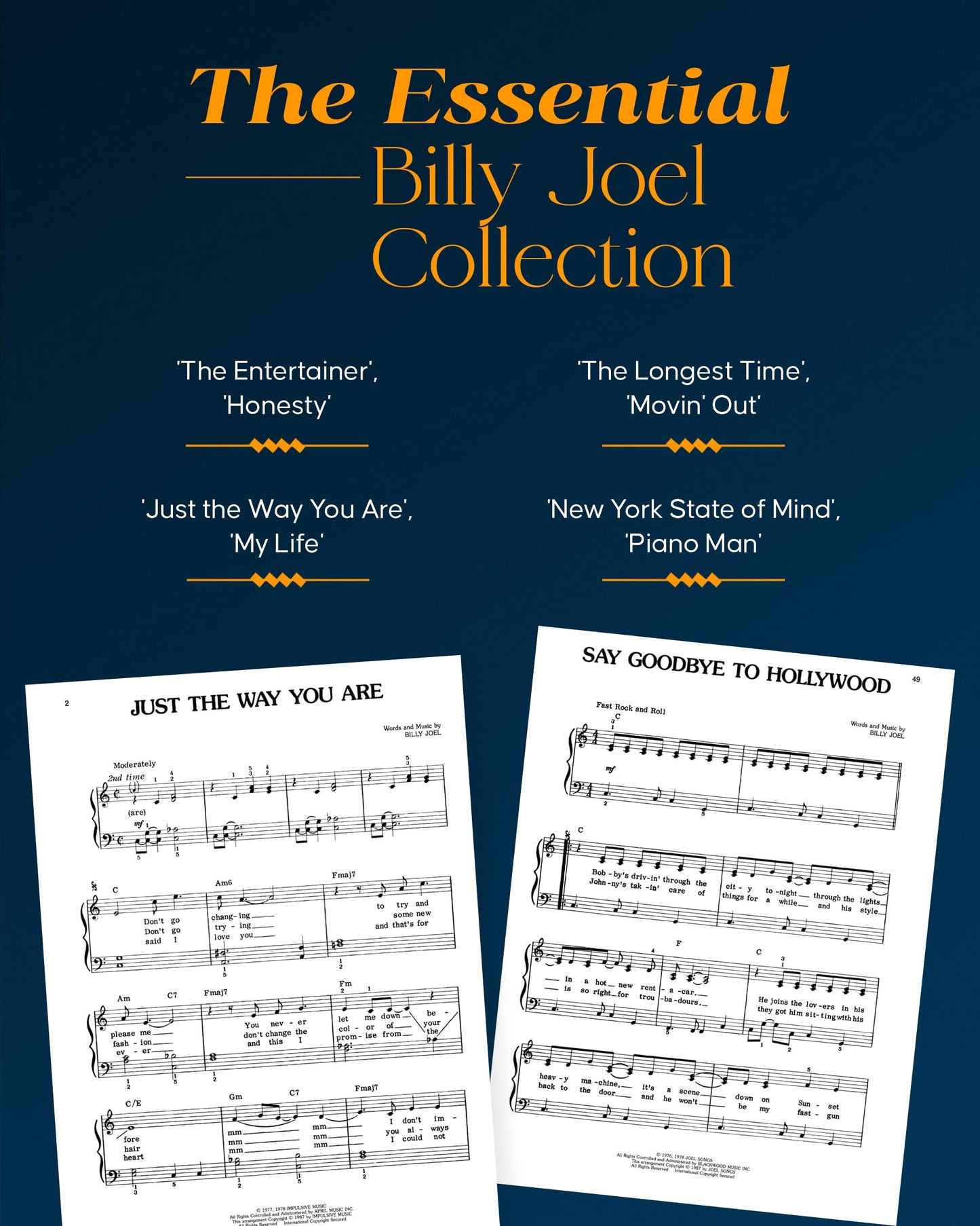 Joel Billy Easy Piano Collection