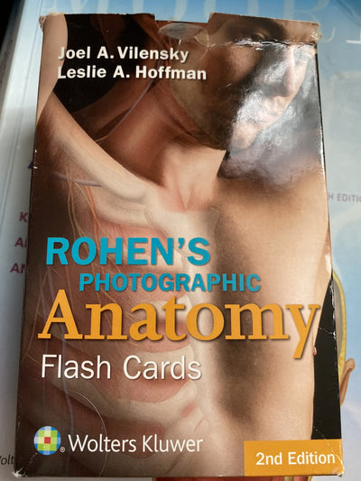 Rohen's Photographic Anatomy Flash Cards