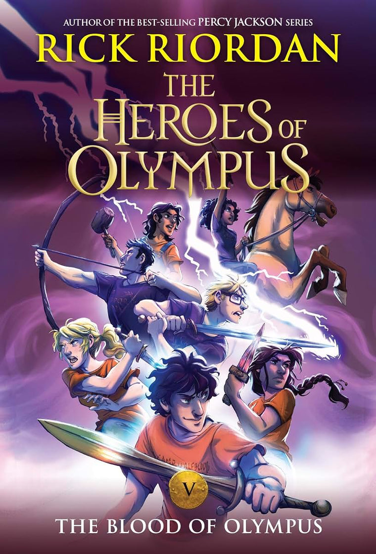 Heroes of Olympus, The, Book Five: Blood of Olympus, The-(new cover) (The Heroes of Olympus)