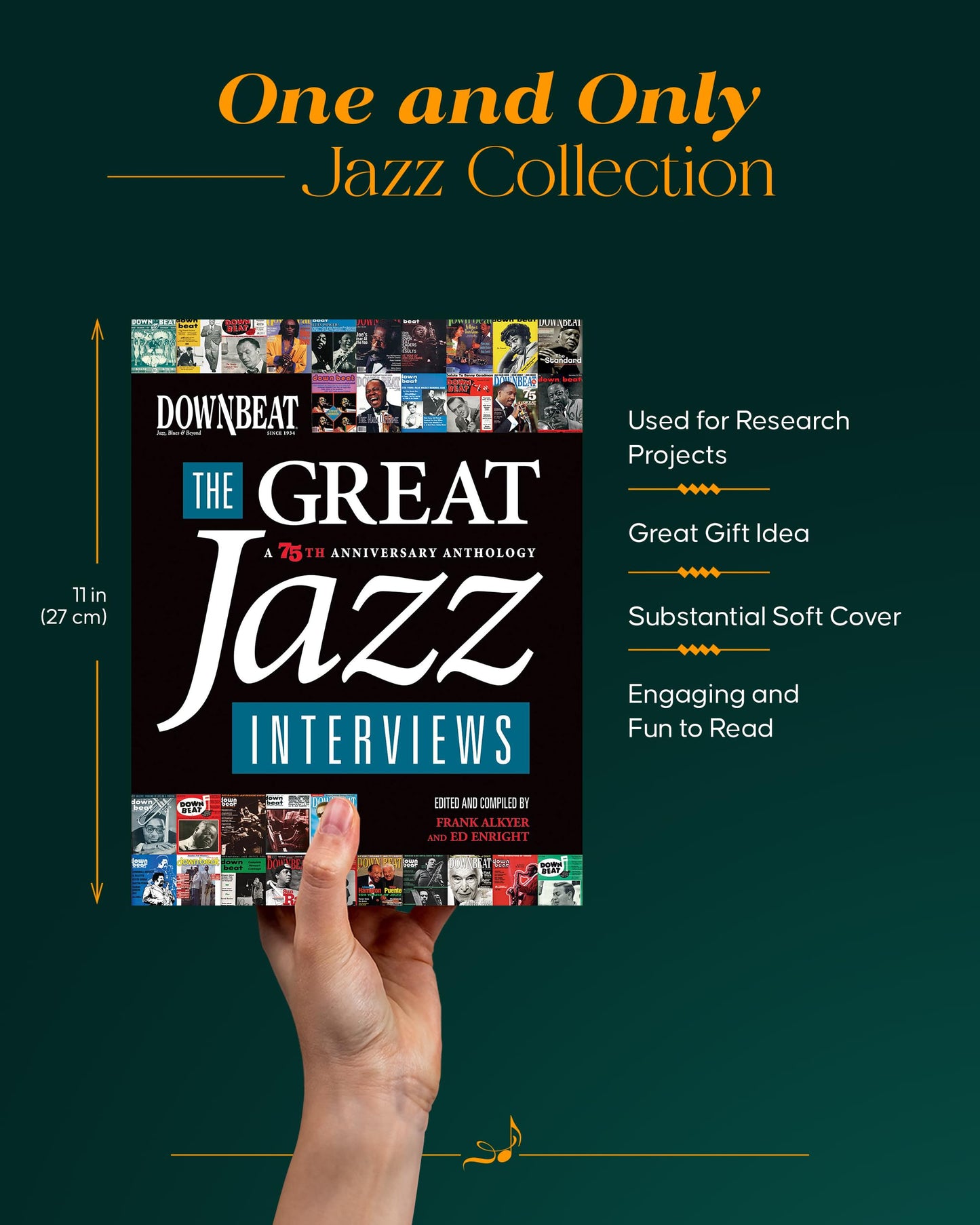 DownBeat - The Great Jazz Interviews: A 75th Anniversary Anthology - Jazz Book with Interviews, Insights, and Photographs