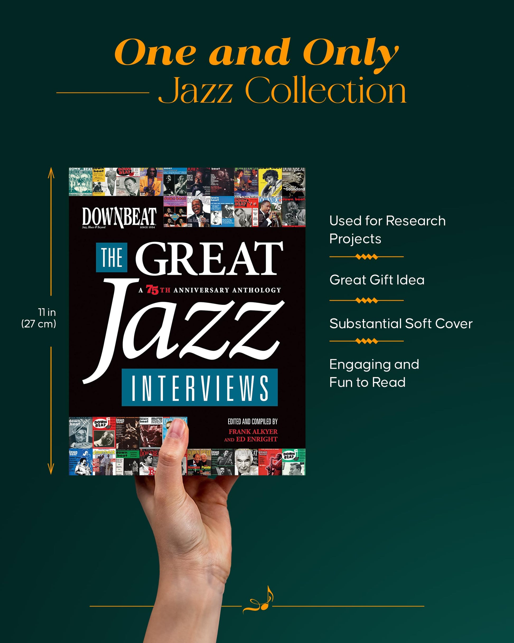 DownBeat - The Great Jazz Interviews: A 75th Anniversary Anthology - Jazz Book with Interviews, Insights, and Photographs
