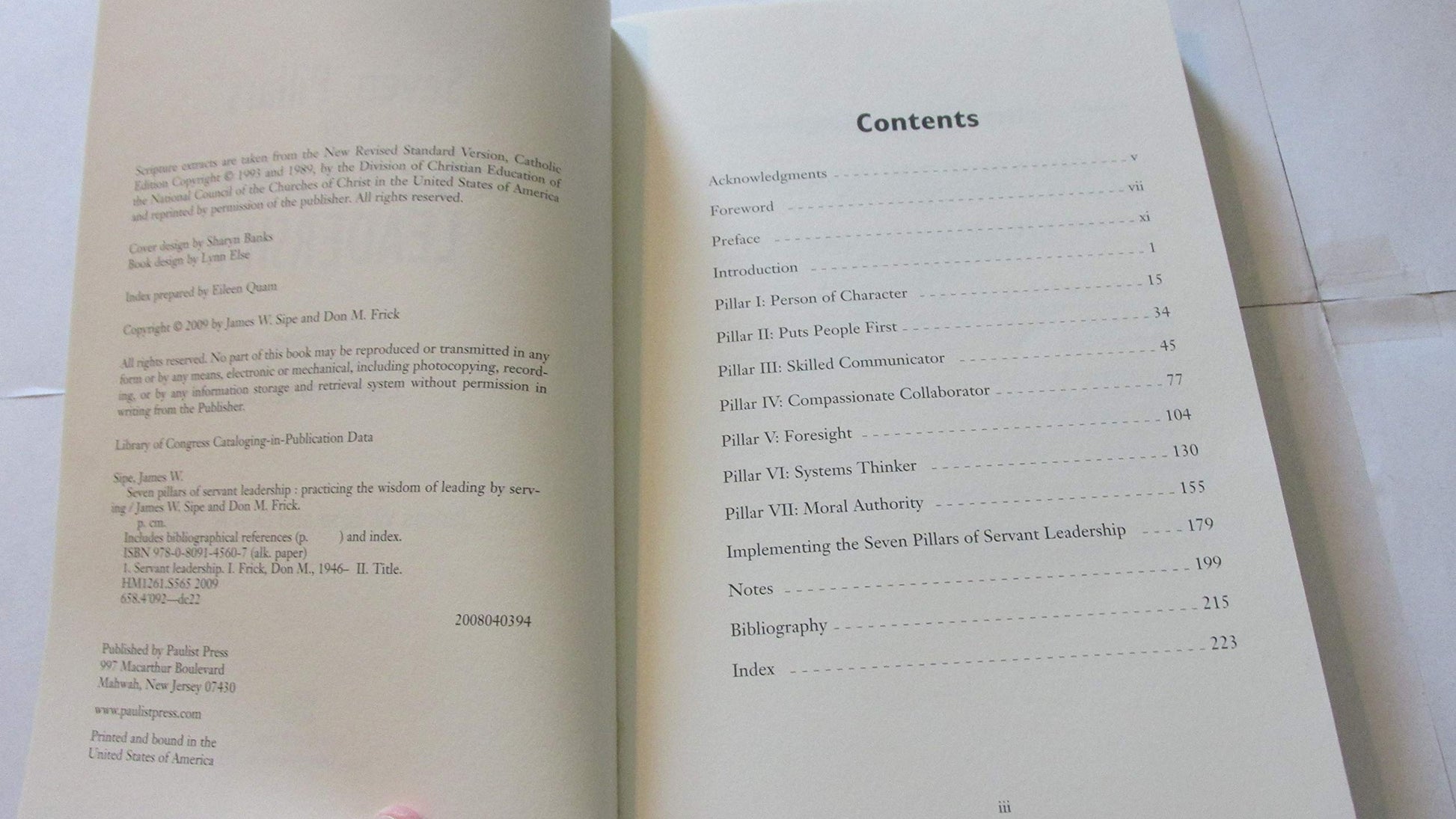 Seven Pillars of Servant Leadership: Practicing the Wisdom of Leading by Serving